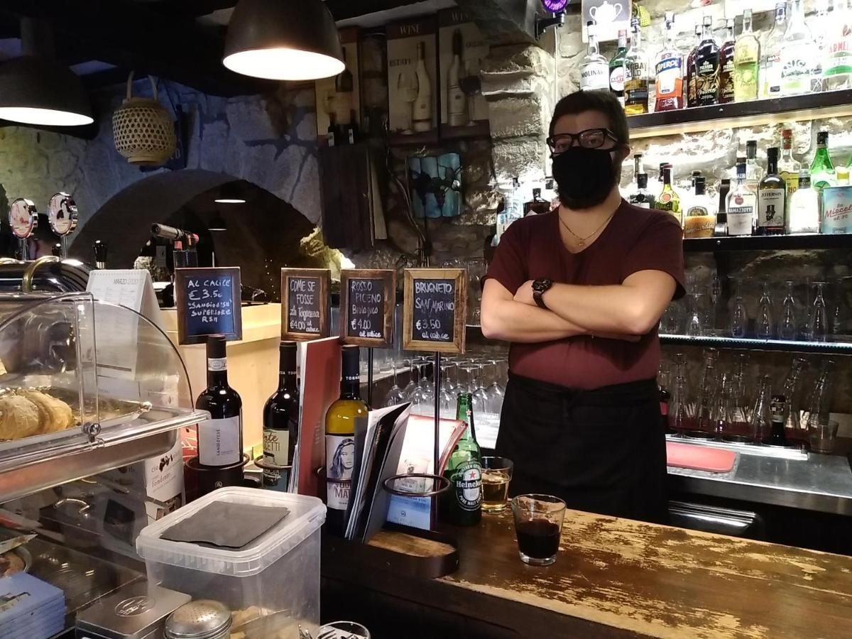 Locanda Cantina Di Bacco San Marino Exteriör bild