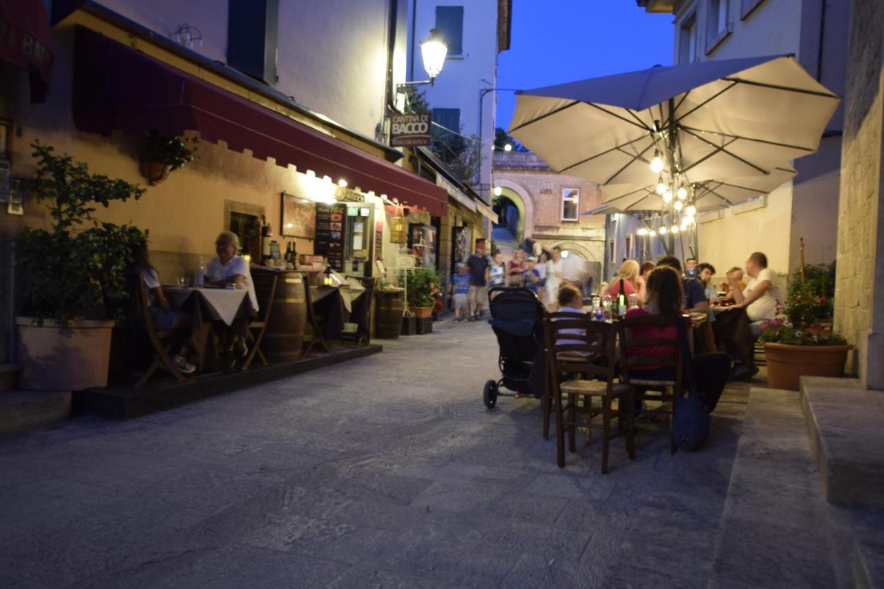Locanda Cantina Di Bacco San Marino Exteriör bild